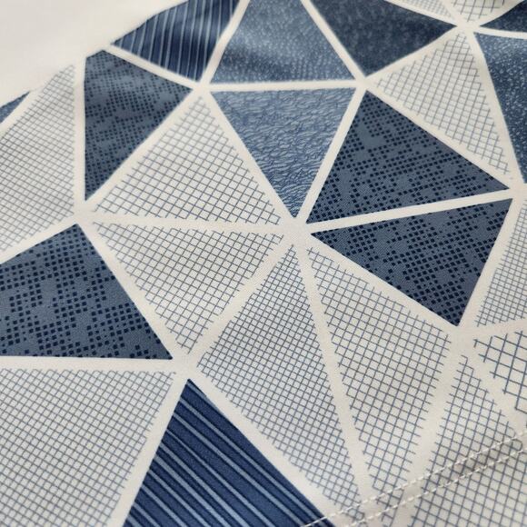 Slazenger Golf sleeveless polo top white geometric print size XXL - Picture 4 of 9